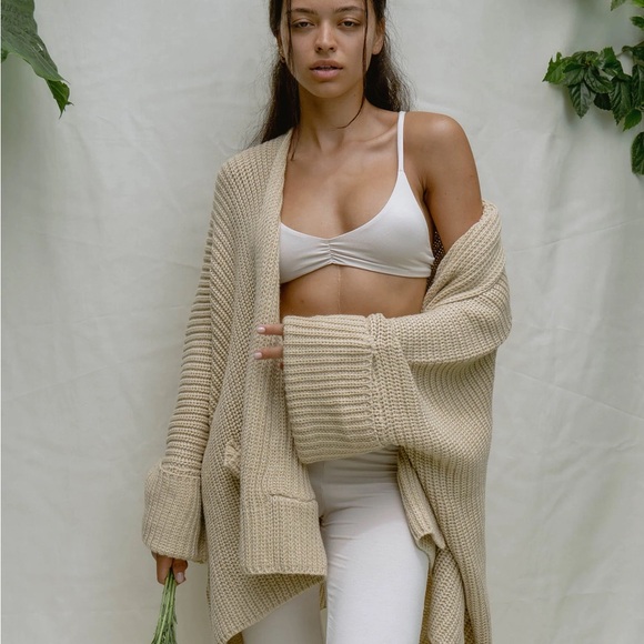 Indigo Luna - Tuula Poncho Almond - Picture 6 of 9